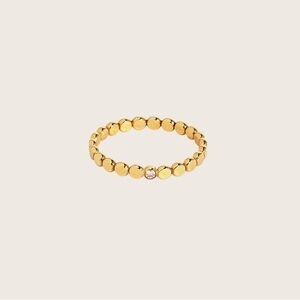 Kylie Harper Bezel Dot Ring